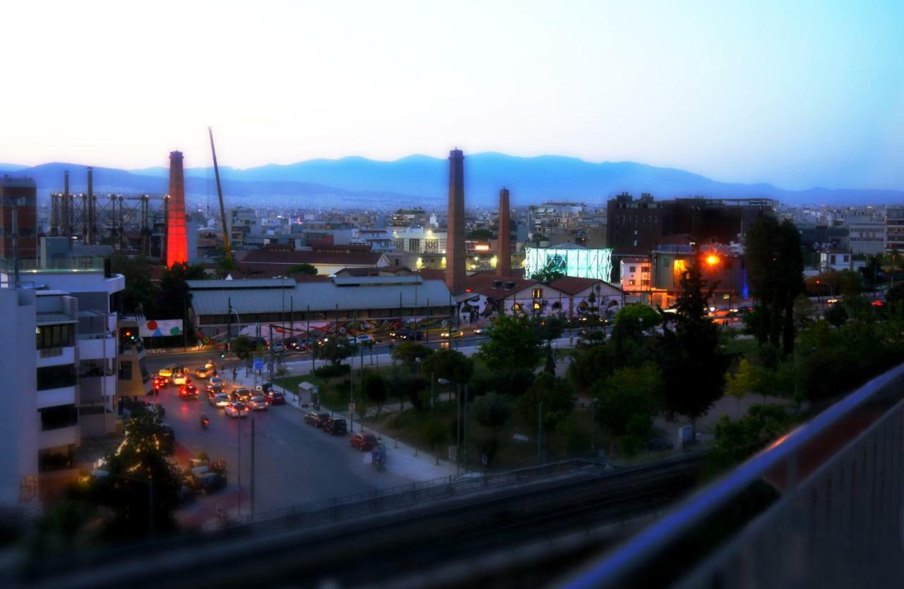 Appartamento Stylish Penthouse With Acropolis And 360 View Atene Esterno foto